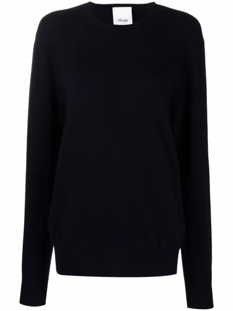 Allude fine-knit cashmere jumper 