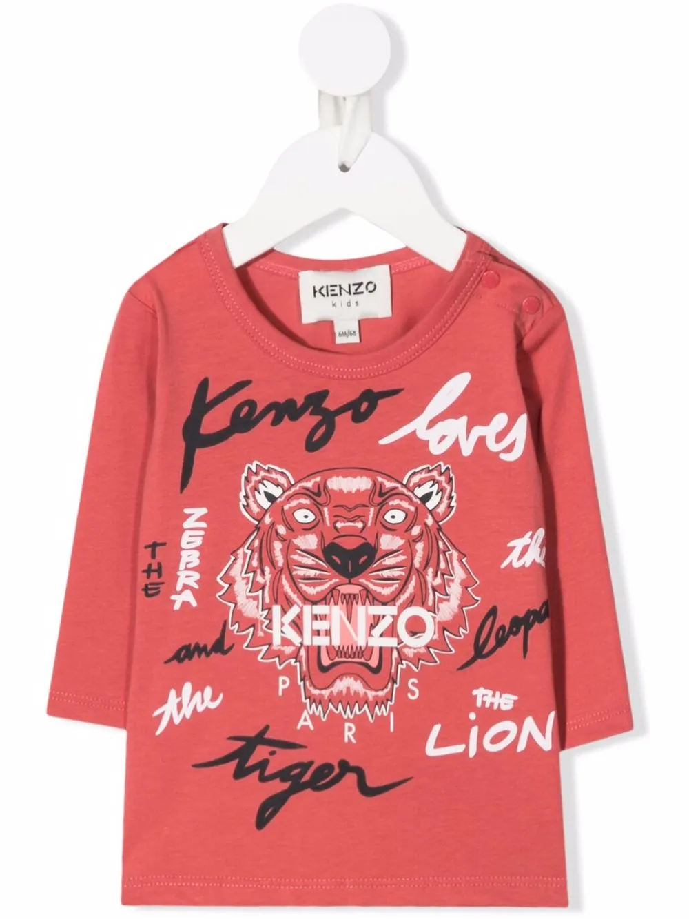 фото Kenzo kids футболка с логотипом