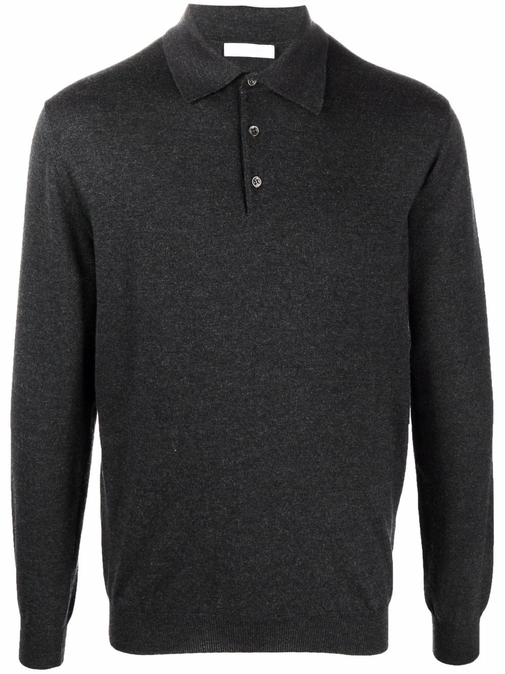 Cruciani fine-knit Wool Polo Shirt - Farfetch