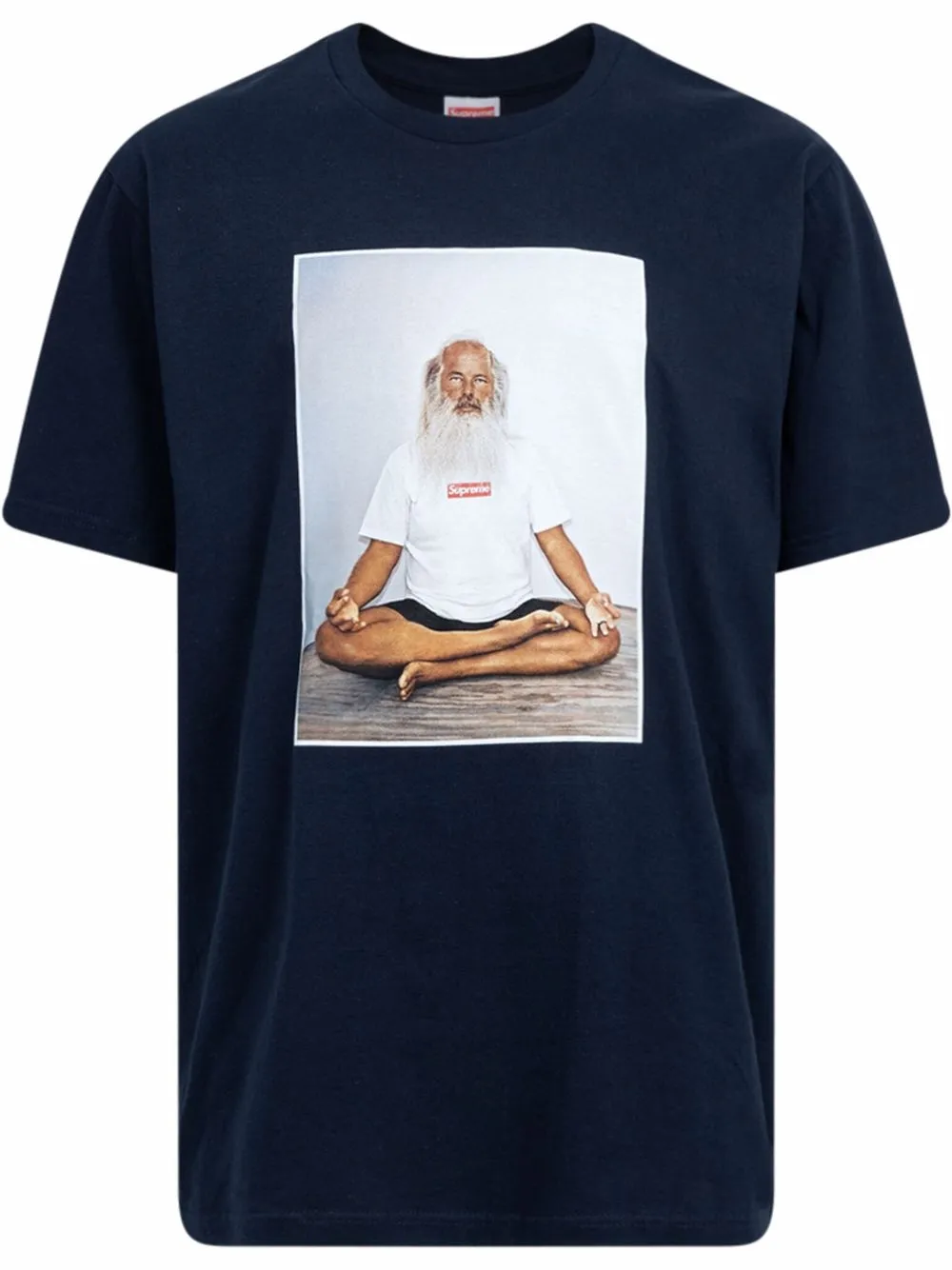 

Supreme playera con foto de Rick Rubin - Azul