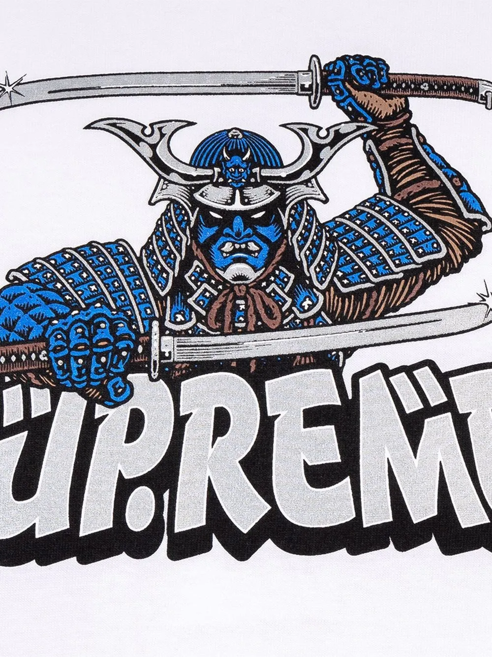 фото Supreme футболка samurai