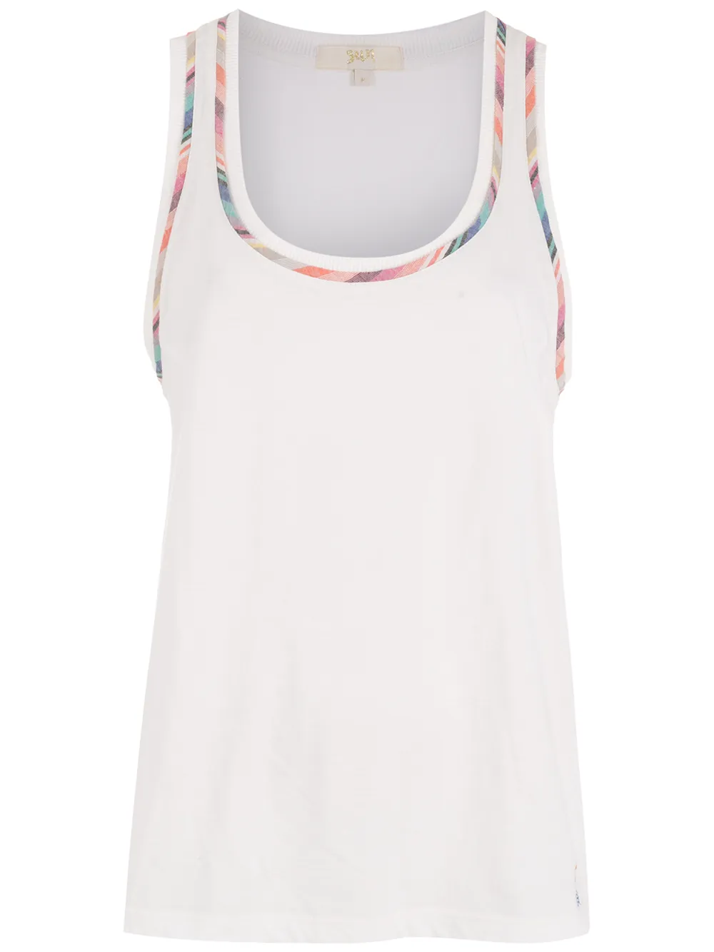 

Nk Mers cotton tank top - White