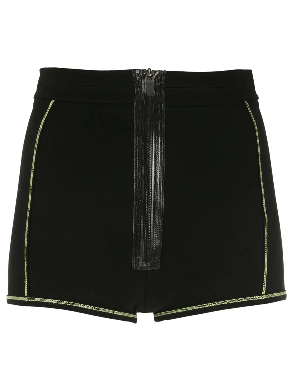 

Nk Nara contrasting mini shorts - Black