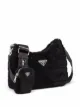 Prada shearling shoulder bag