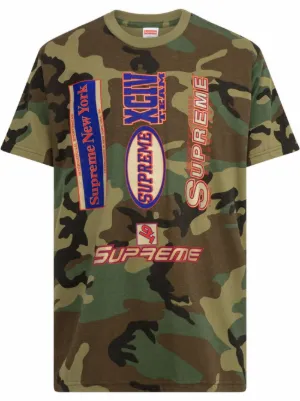 Supreme Stadium Playboi Carti Camo Tシャツ | グリーン | FARFETCH JP