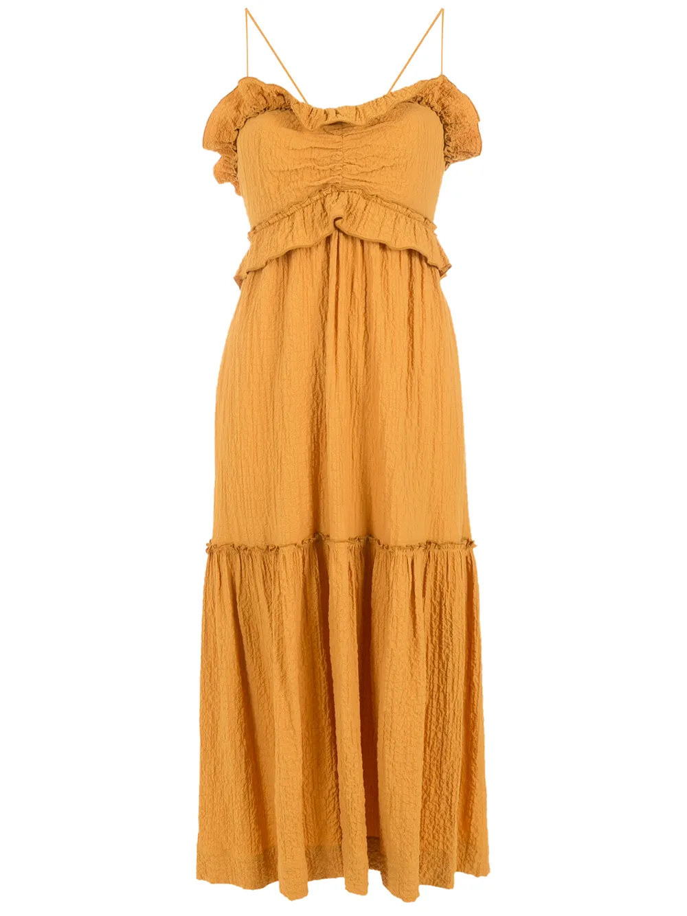 

Nk Ana ruched tiered dress - Orange