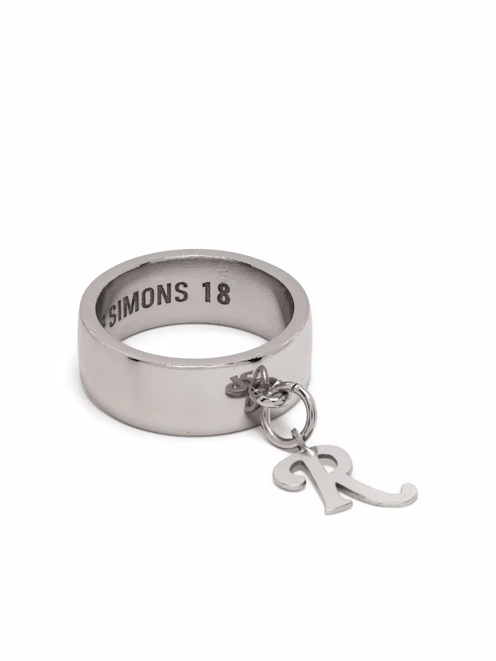 Raf Simons engraved-logo Plaque Necklace