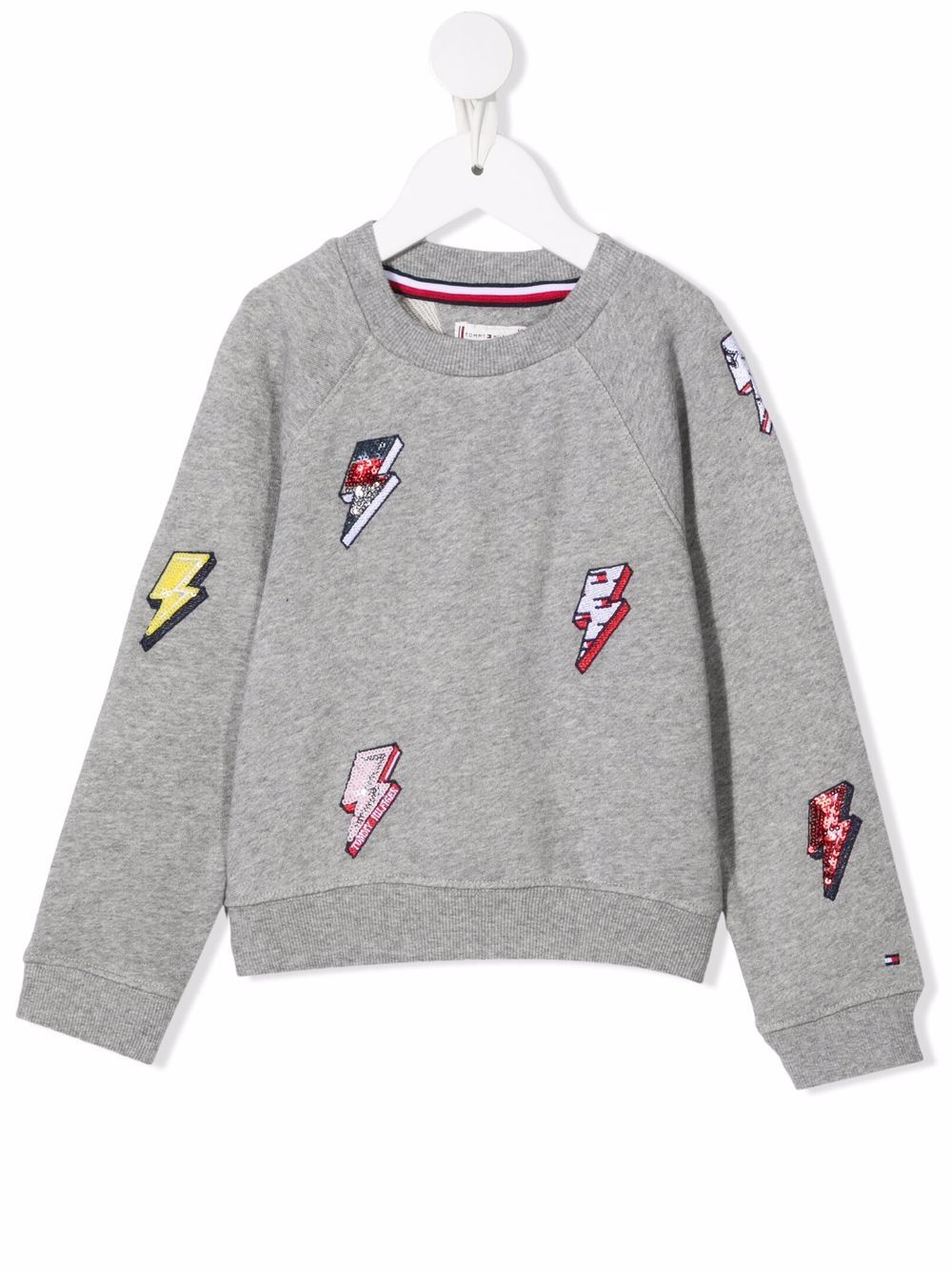 фото Tommy hilfiger junior толстовка с пайетками