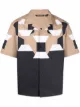 Image 1 of Neil Barrett geometric-print short-sleeve shirt