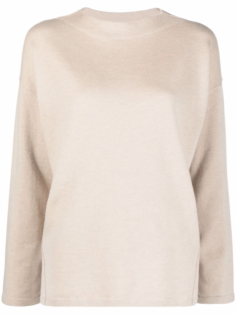 фото Gentry portofino drop-shoulder long-sleeved knitted top