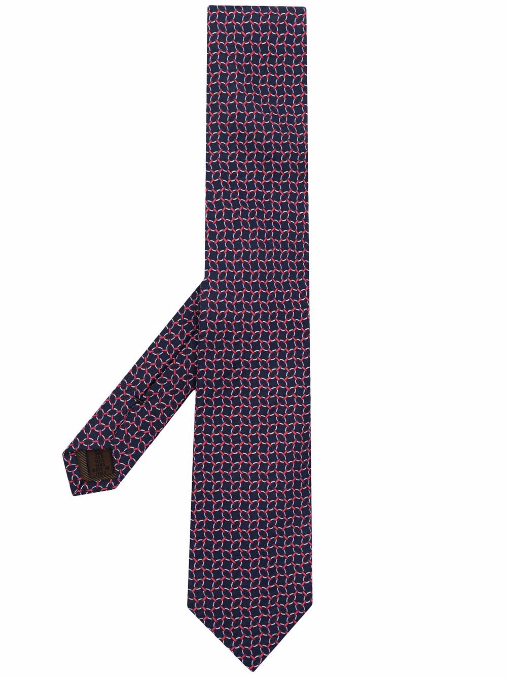 фото Church's шелковый галстук с геометричным принтом