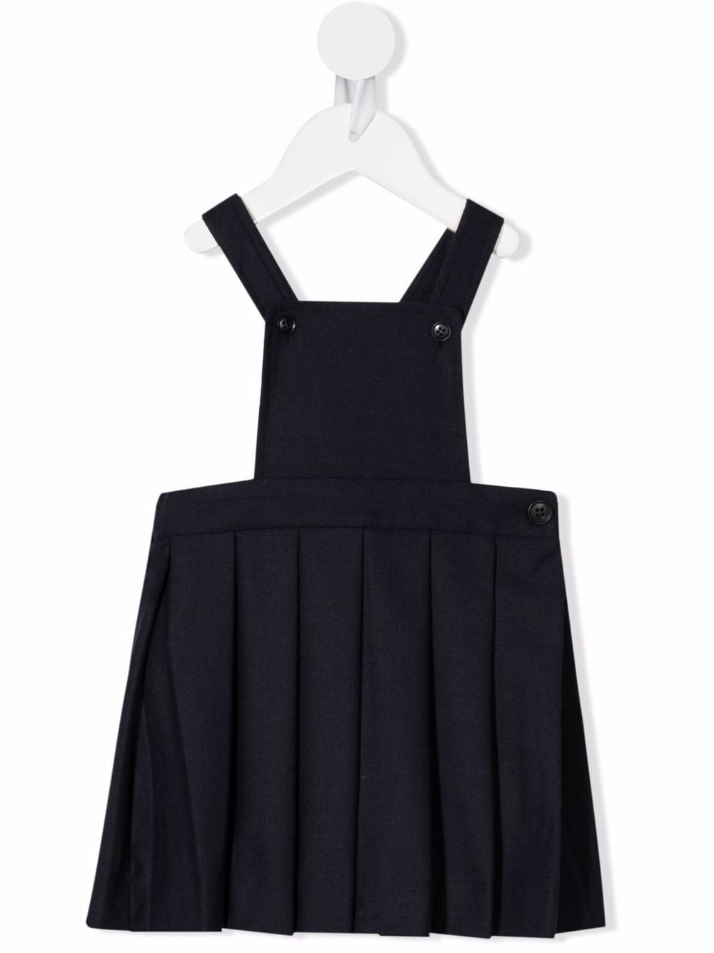 Bonpoint Pleated Dungaree Dress - Farfetch