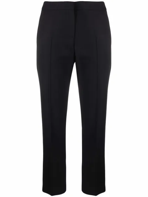 Alexander McQueen tailored cropped trousers