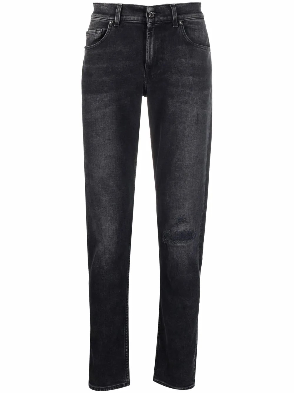 фото 7 for all mankind джинсы скинни средней посадки