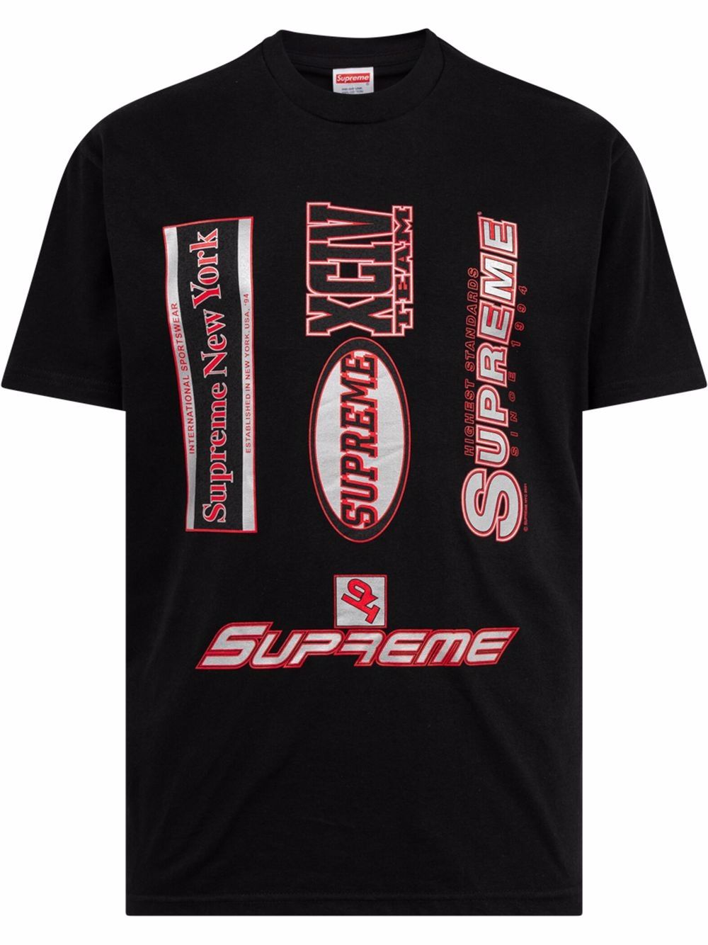 Supreme Multi Logo T-shirt - Farfetch