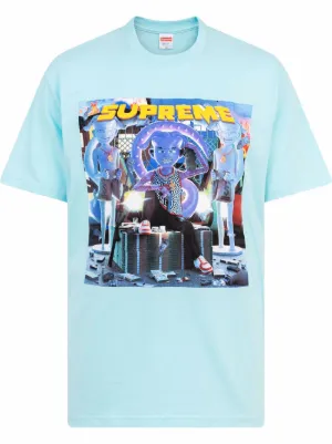 Supreme x The North Face Ice Climb T-shirt | Blue | FARFETCH