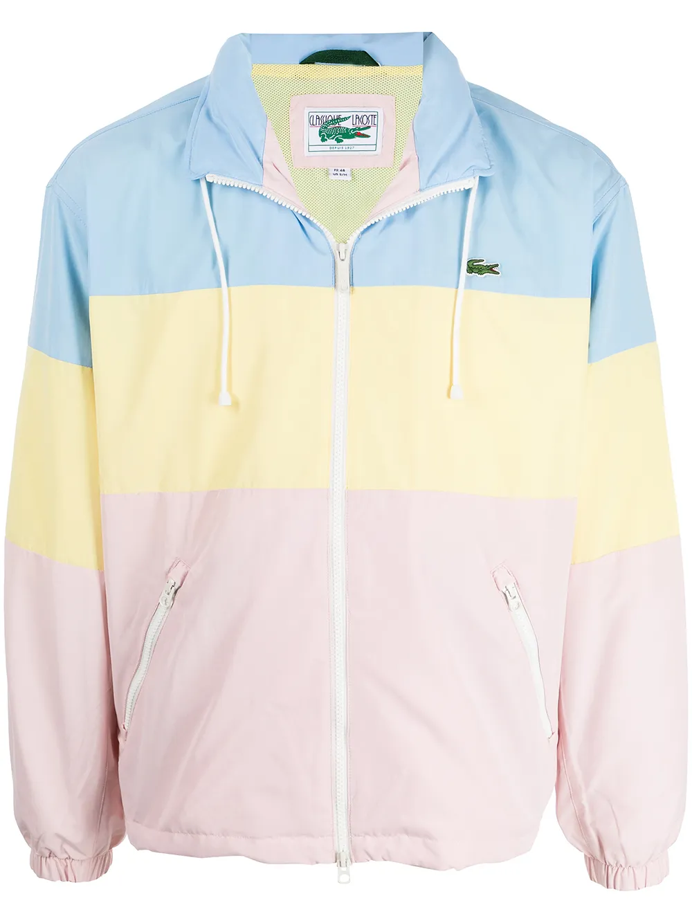 Yellow windbreaker pink on sale