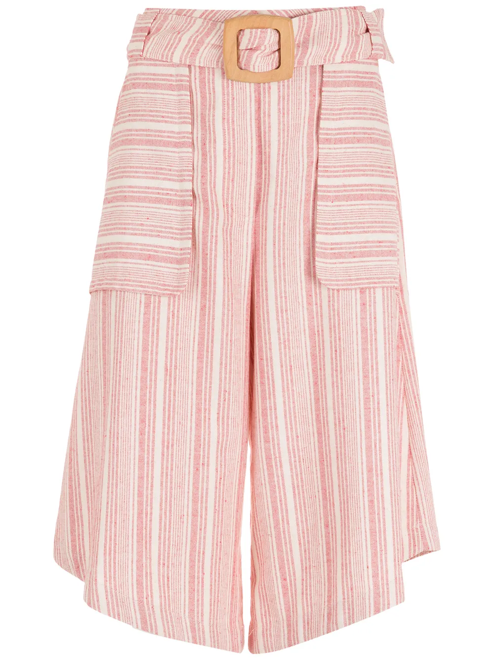 

Nk striped cropped trousers - Red