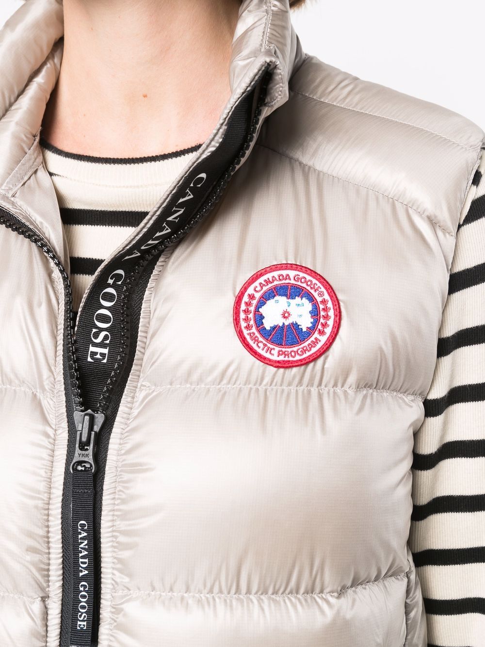 фото Canada goose дутый жилет на молнии