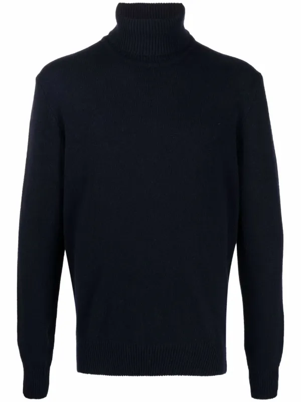 Image 1 of Lardini fine-knit roll-neck jumper