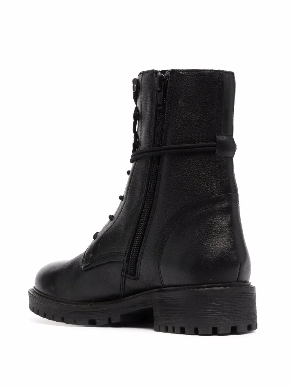 Geox lace-up ankle boots Black