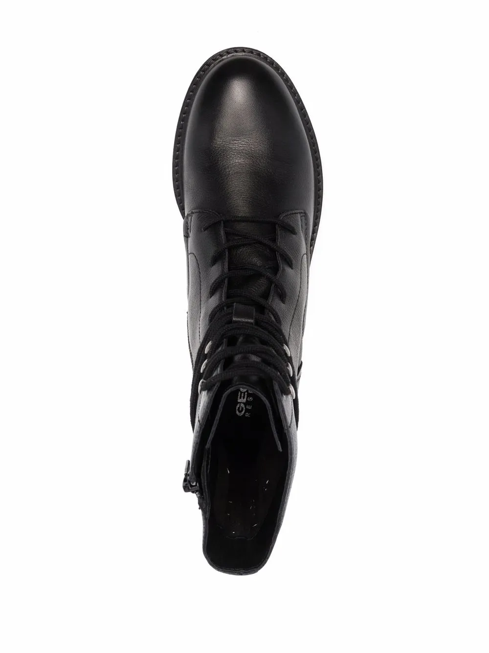 Geox lace-up ankle boots Black