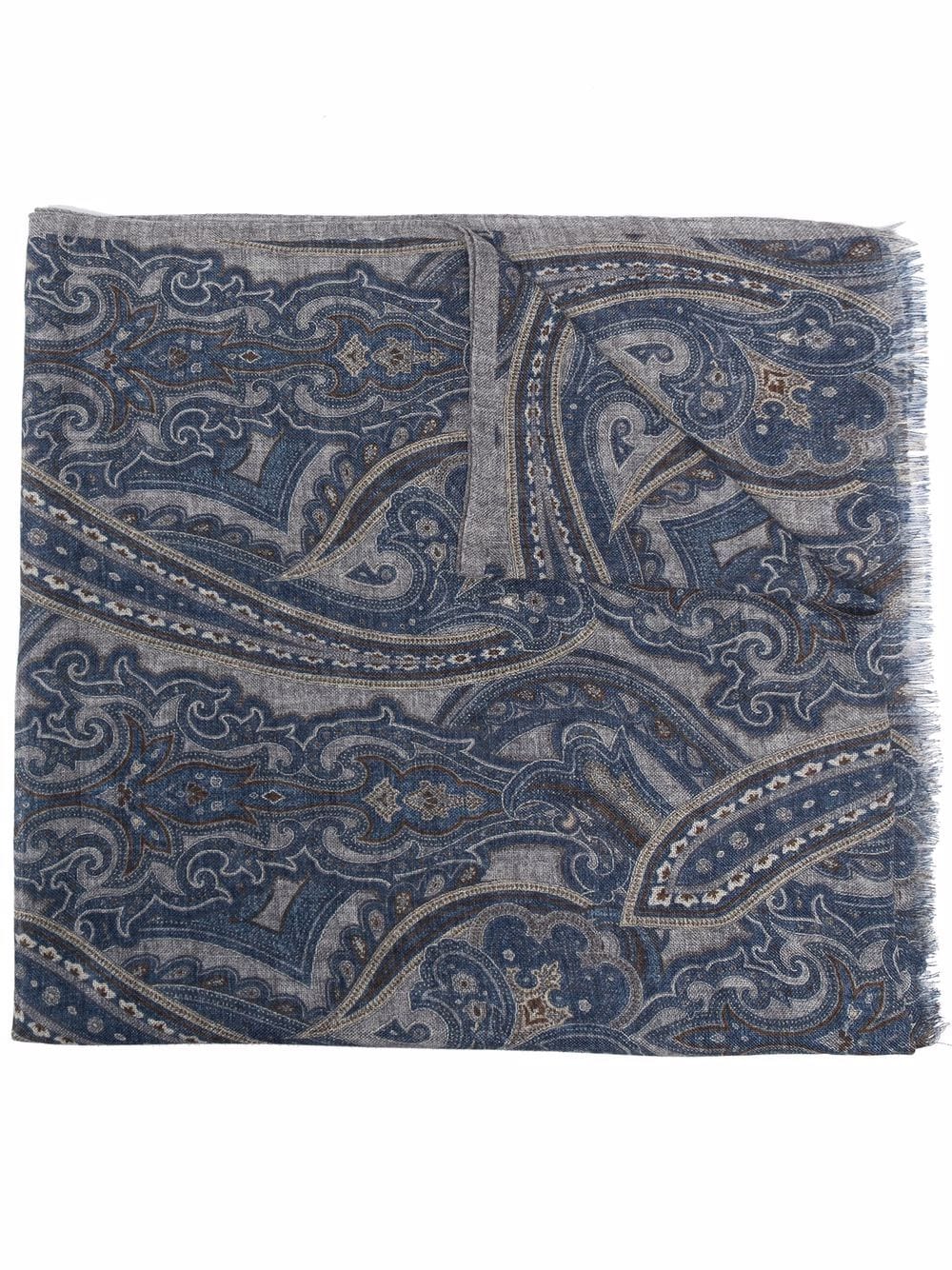 фото Lady anne paisley-print cashmere scarf