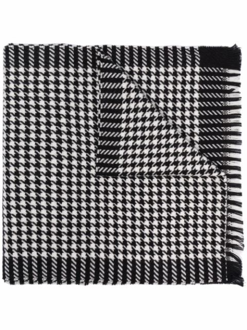 Lady Anne houndstooth pattern scarf