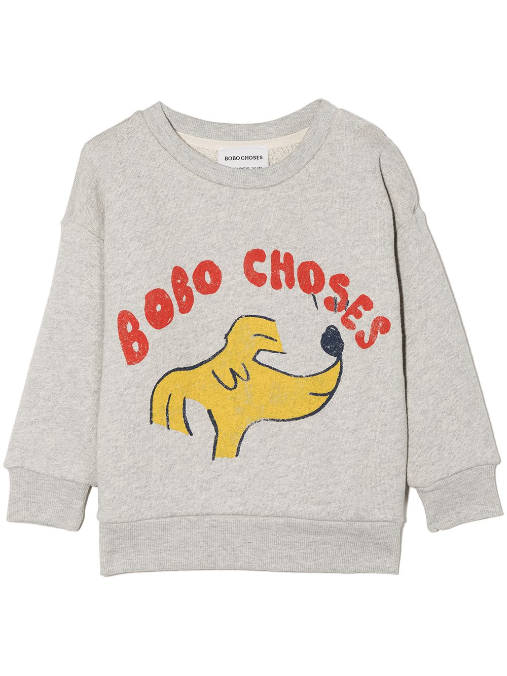 фото Bobo choses толстовка с принтом sniffy dog