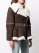 Alexander McQueen shearling-trimmed sheepskin jacket