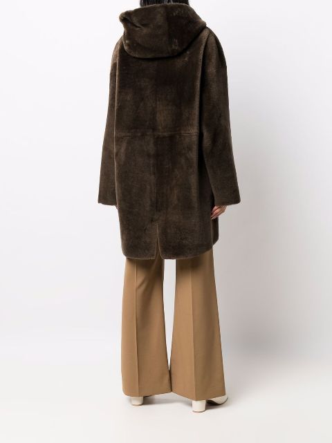 amomento reversible shearling coat