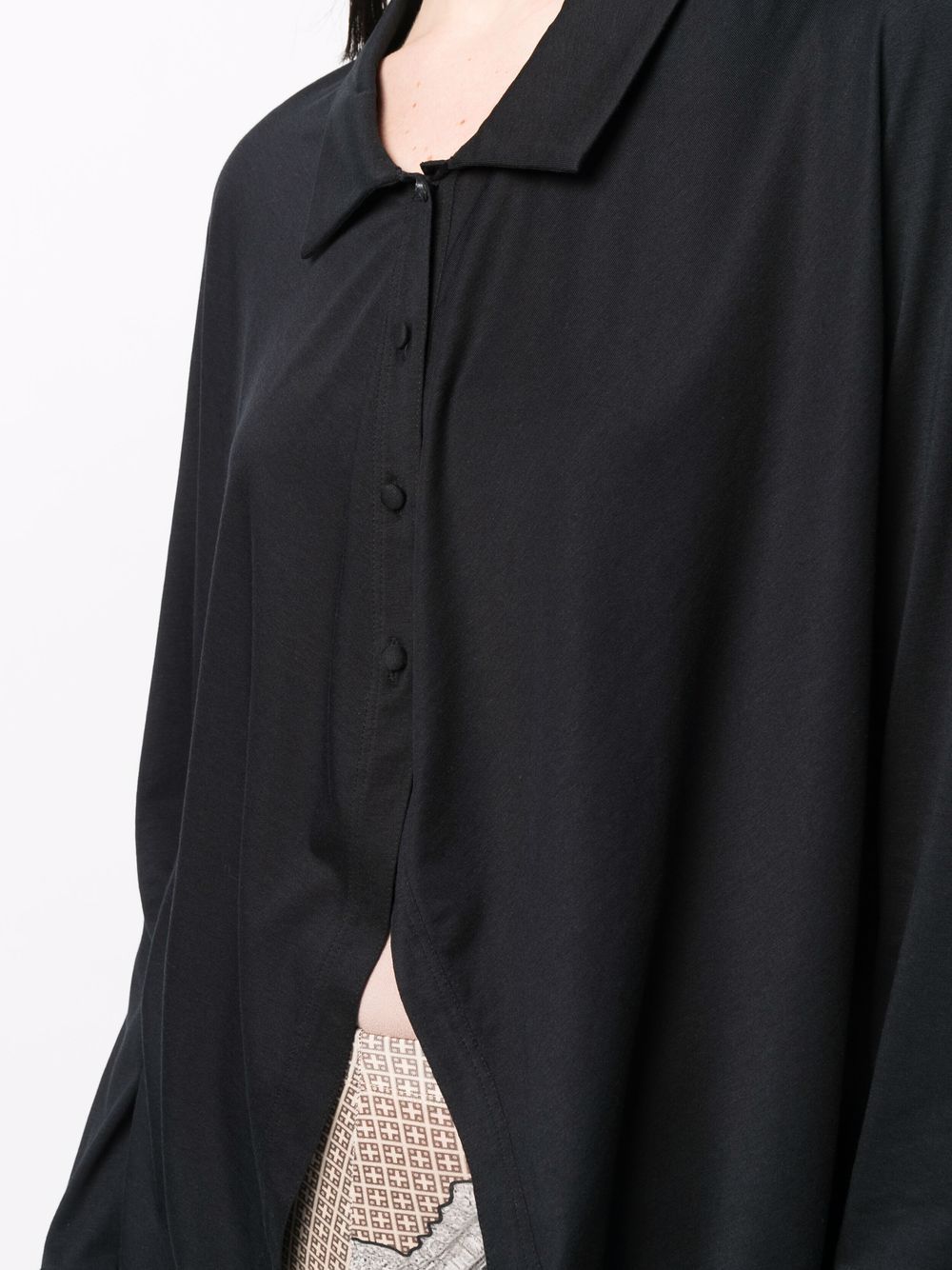 фото Viktor & rolf curved hem blouse