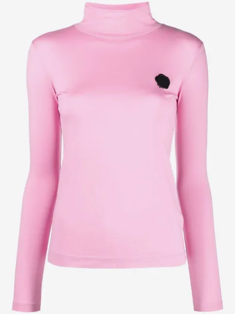 Viktor & Rolf signature seal turtleneck top