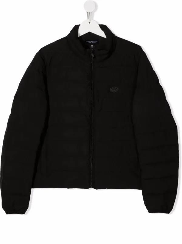 エンポリオアルマーニ　キッズ　ダウン Emporio Armani Kids ジップアップ パデッドジャケット 通販