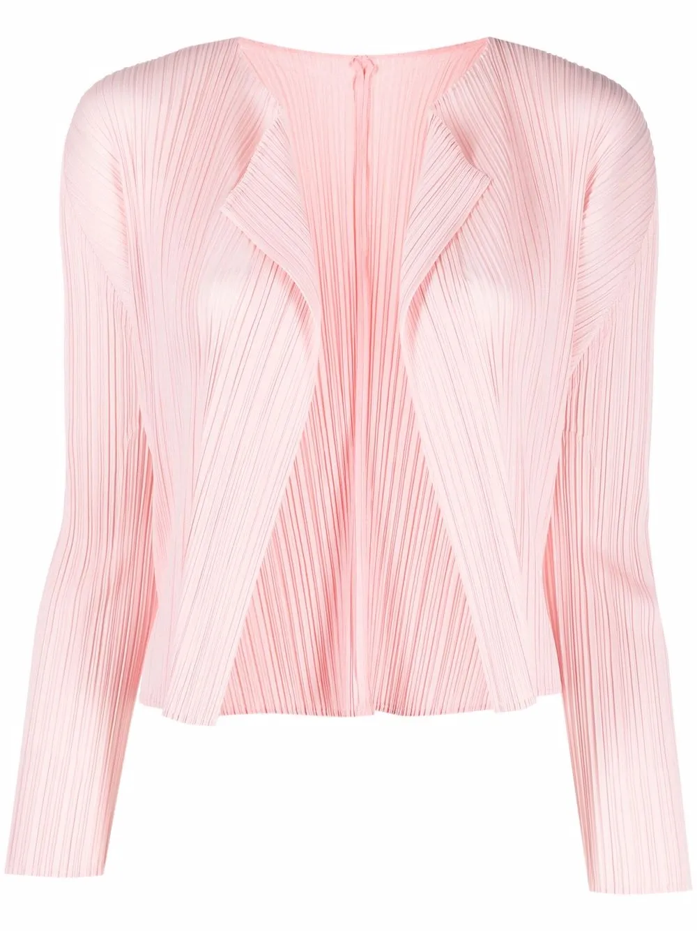 Pleats Please Issey Miyake плиссированный кардиган