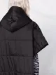 Barbara Bologna asymmetric short-sleeve padded coat