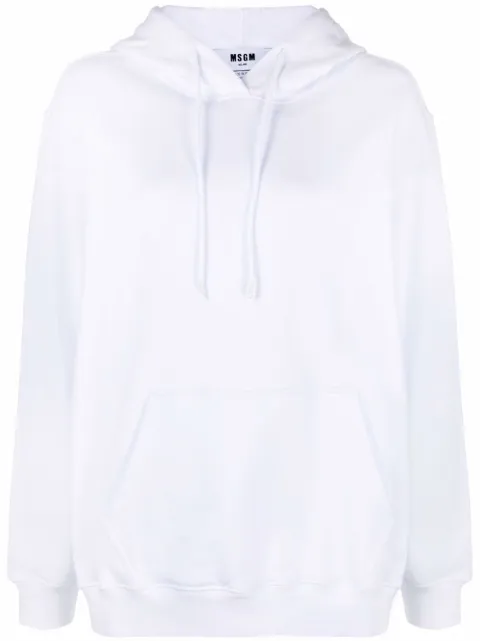 MSGM hoodie à lien de resserrage