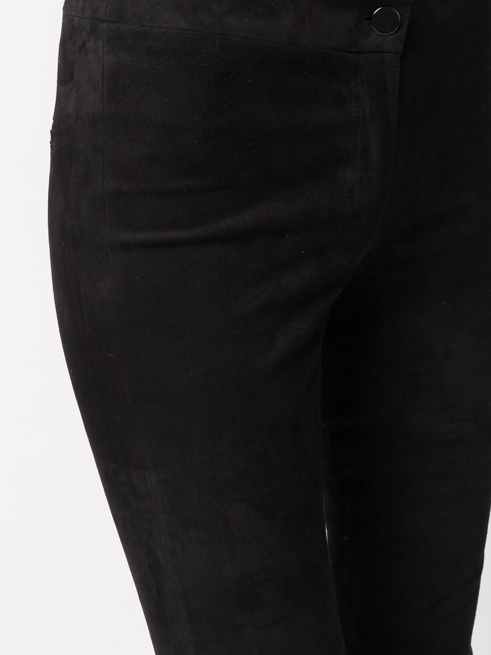 фото Arma velvet-effect slim-fit trousers