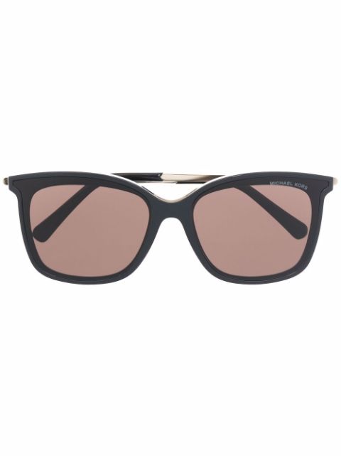 Michael Kors Sonnenbrille mit eckigem Gestell