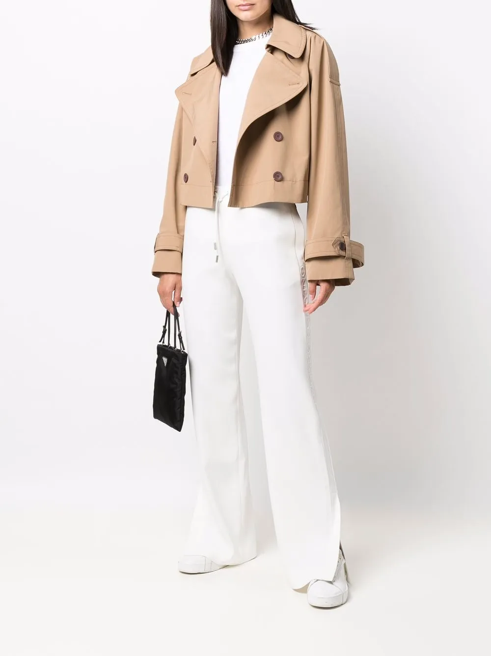 Image 2 of Ermanno Scervino drawstring straight-leg trousers