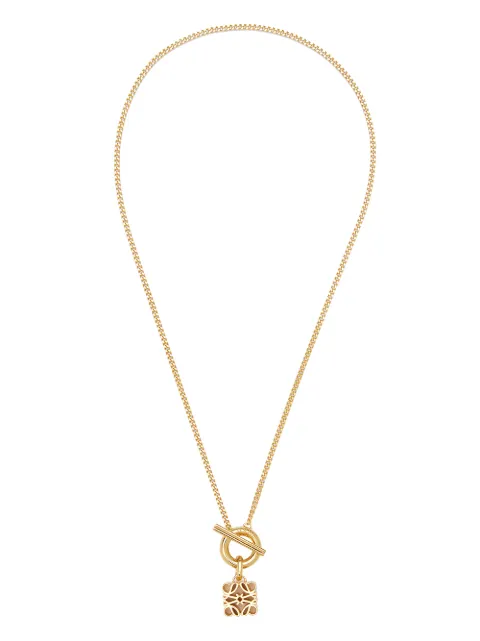 LOEWE Anagram pendant necklace