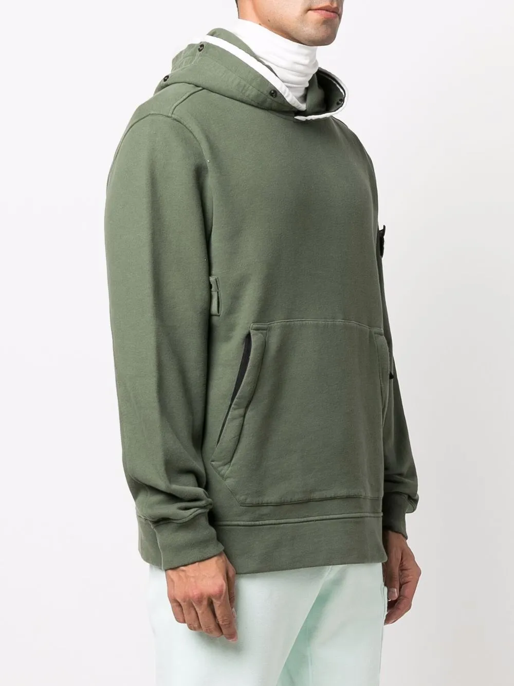 фото Stone island худи с нашивкой-логотипом