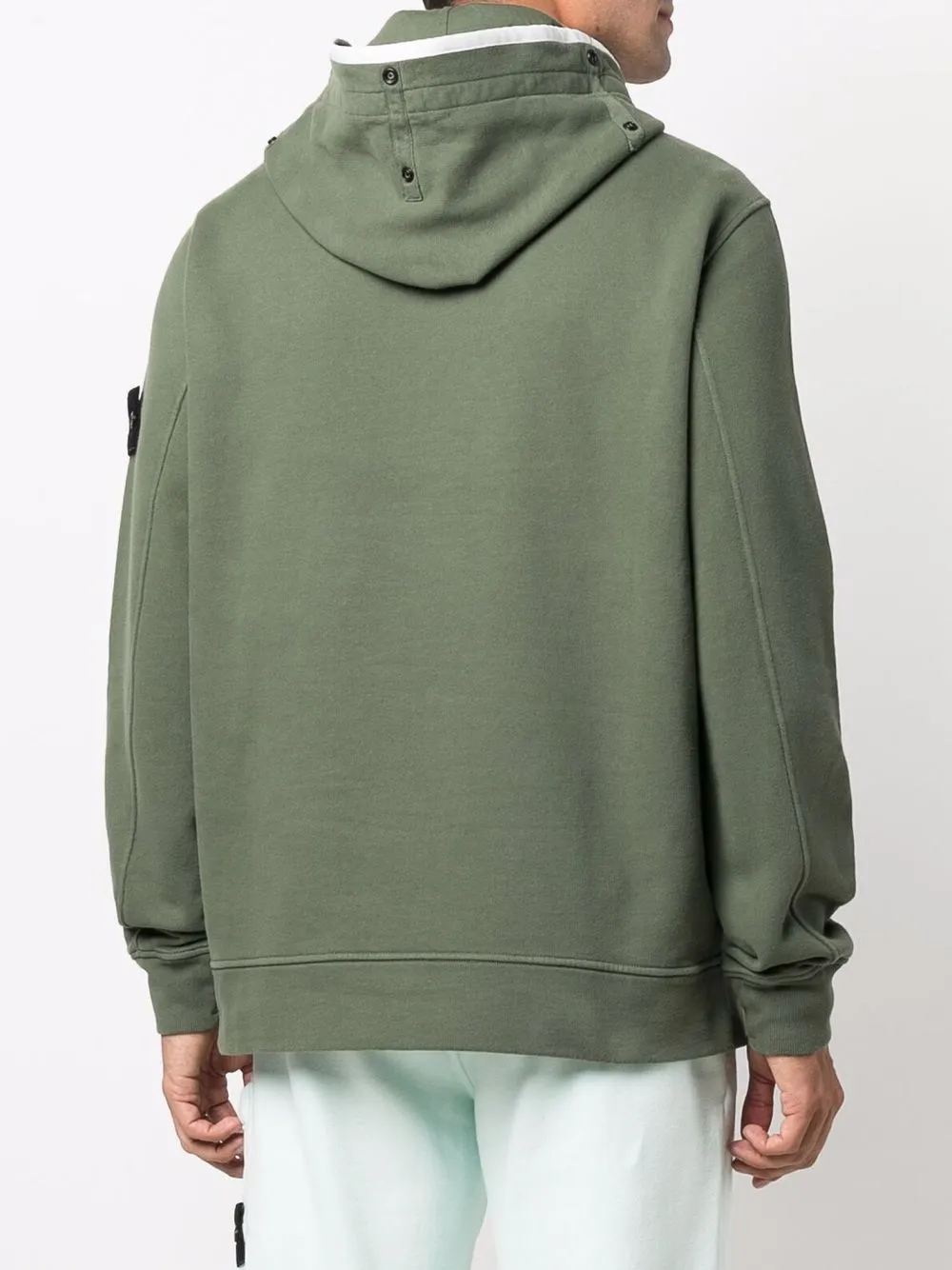 фото Stone island худи с нашивкой-логотипом