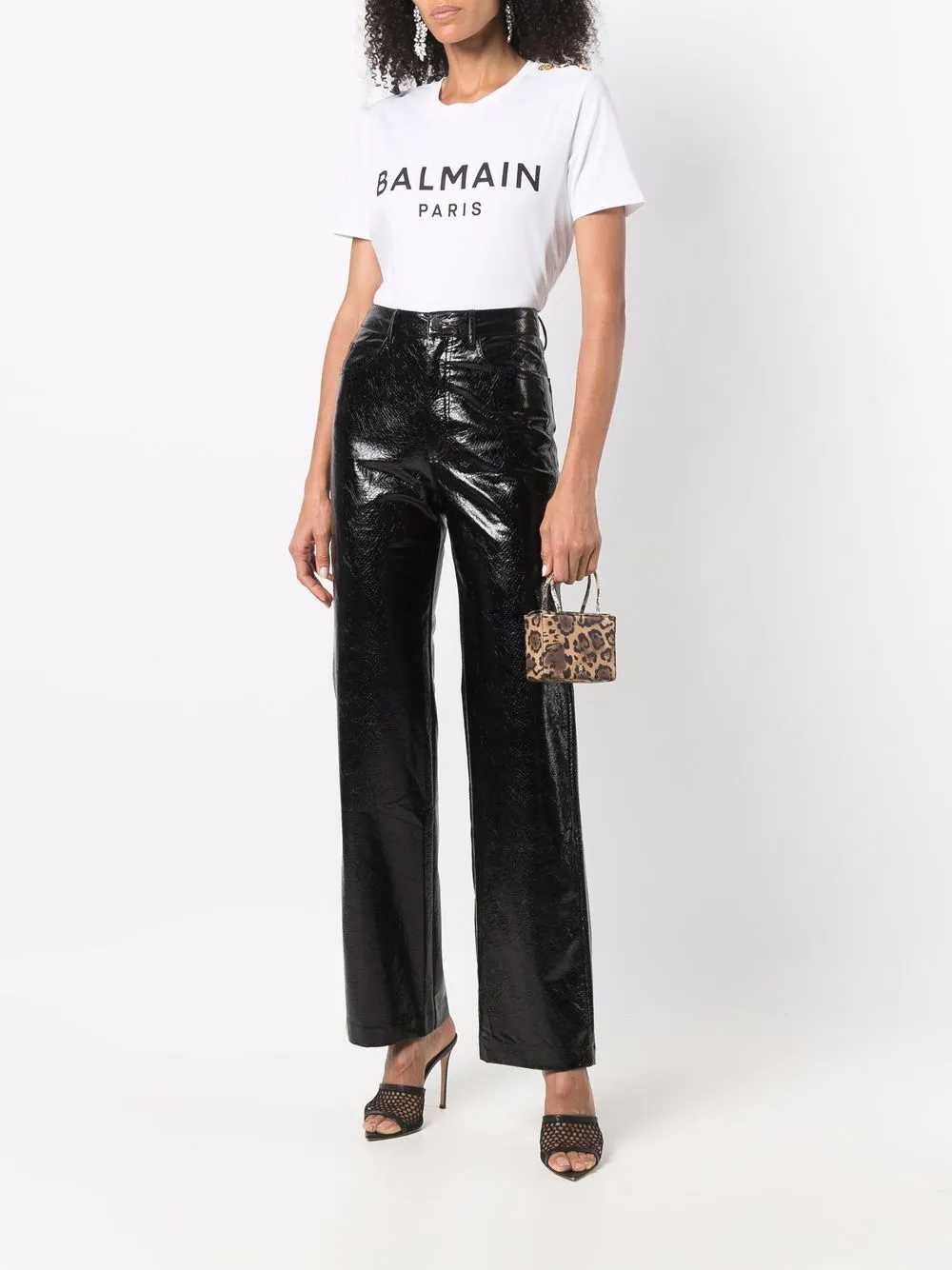 фото Balmain футболка с логотипом