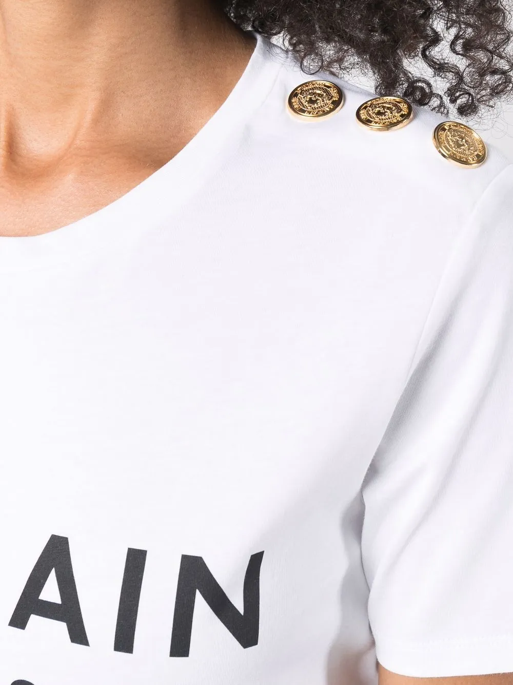 фото Balmain футболка с логотипом