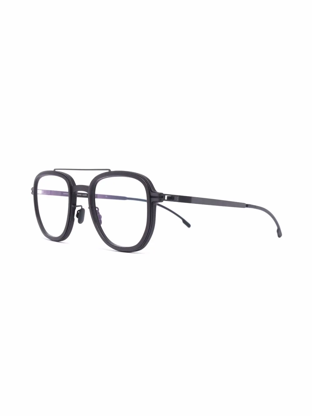 Mykita Alder bril met vierkant montuur - Zwart