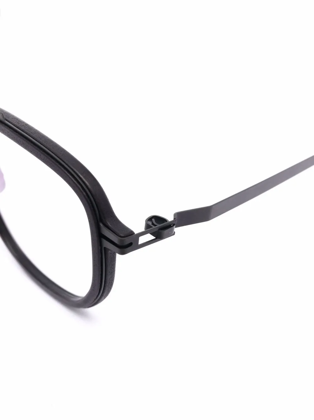фото Mykita двухцветные очки alder в квадратной оправе