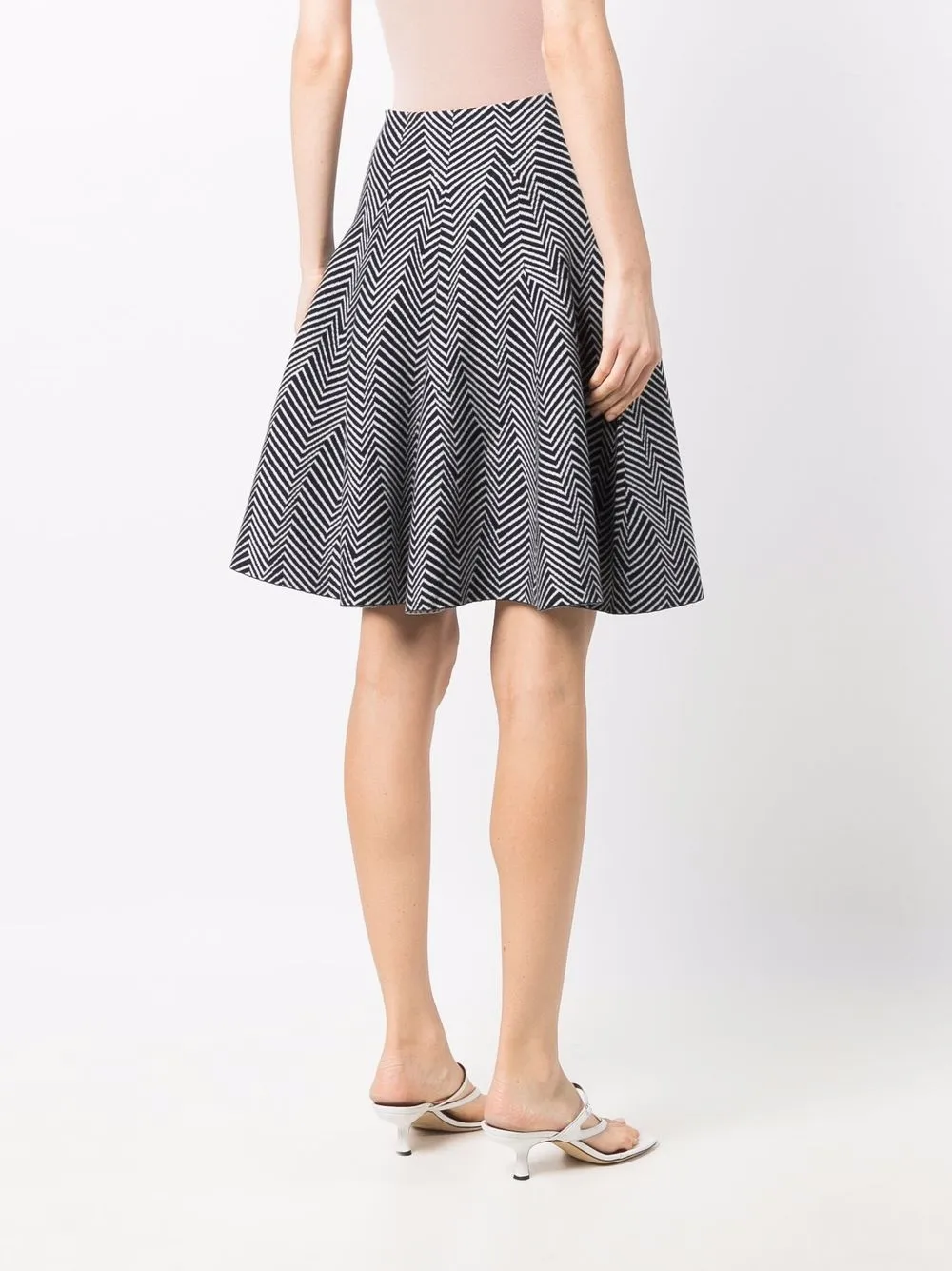 фото Emporio armani юбка с узором зигзаг