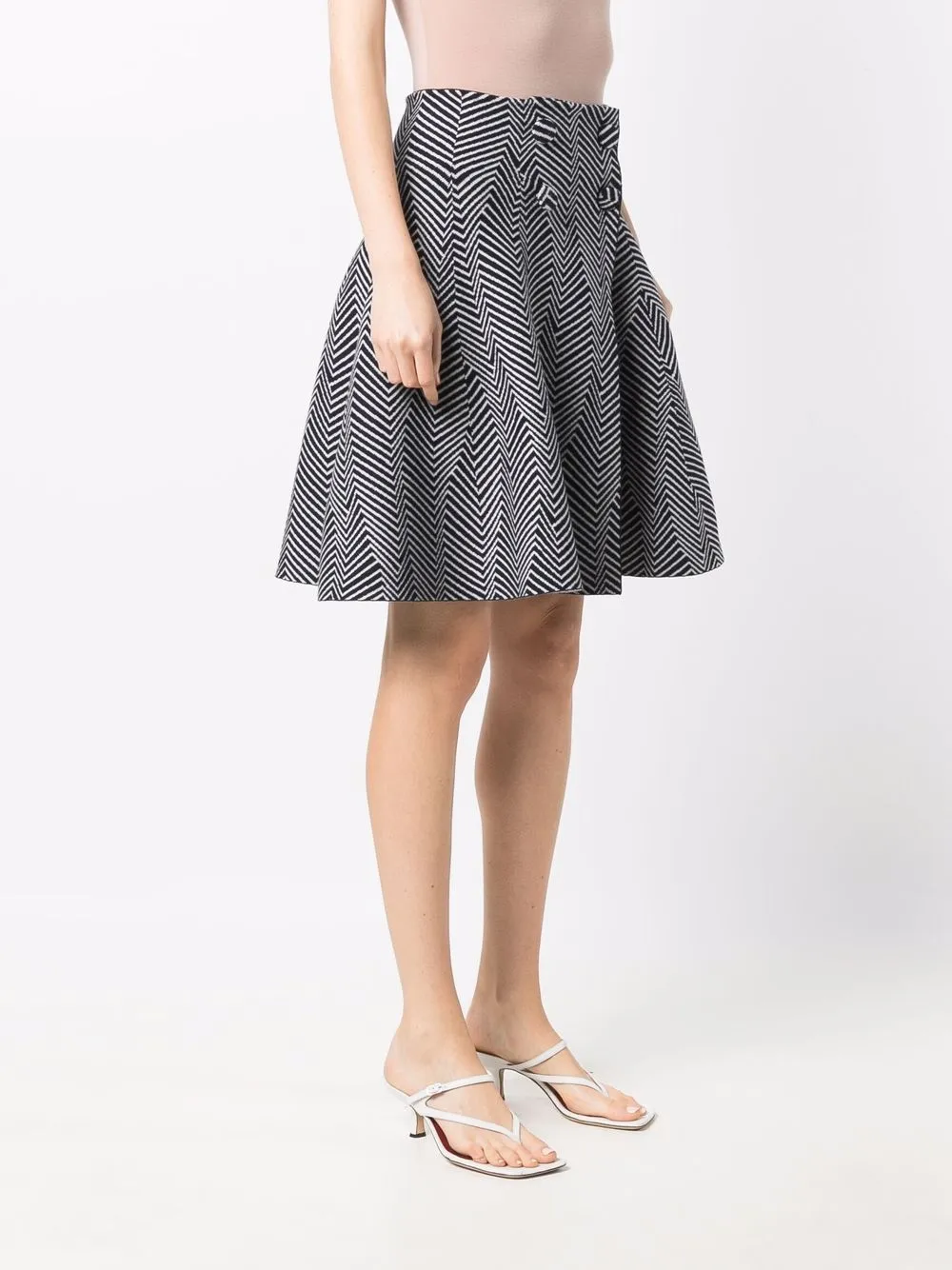 фото Emporio armani юбка с узором зигзаг