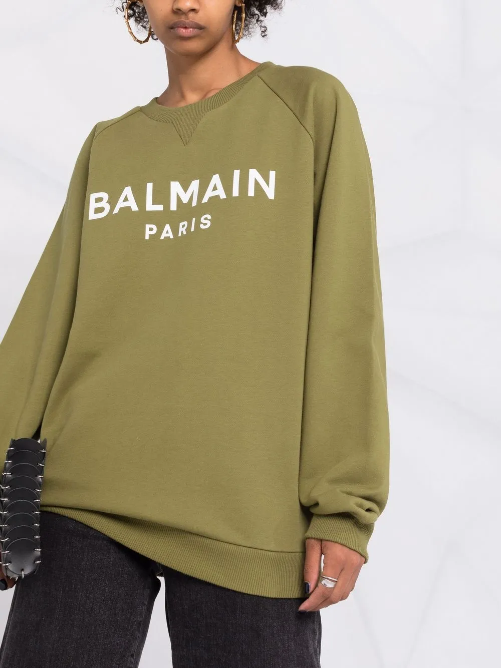 фото Balmain толстовка с логотипом